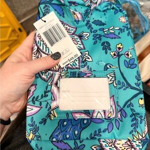 Vera Bradley - Peacock garden - lighten up lunch bunch bag